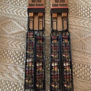 Non-Stick Kabob Baskets
